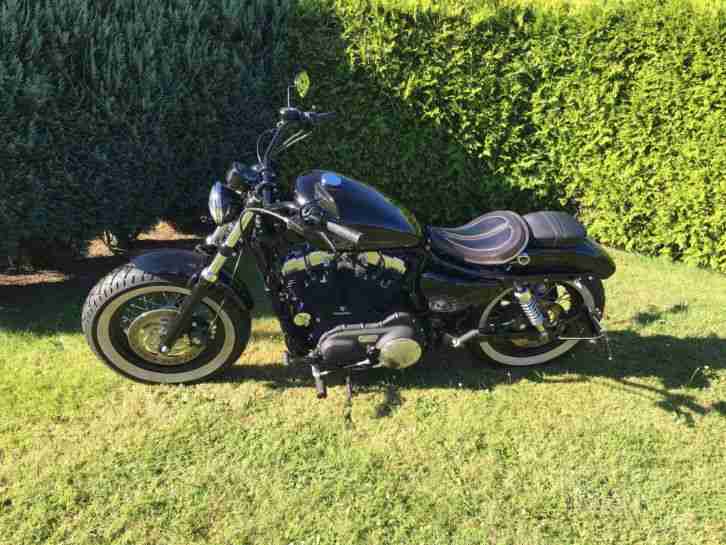 Harley Davidson Forty eight old school Umbau Bj;3/2012 KM;6350