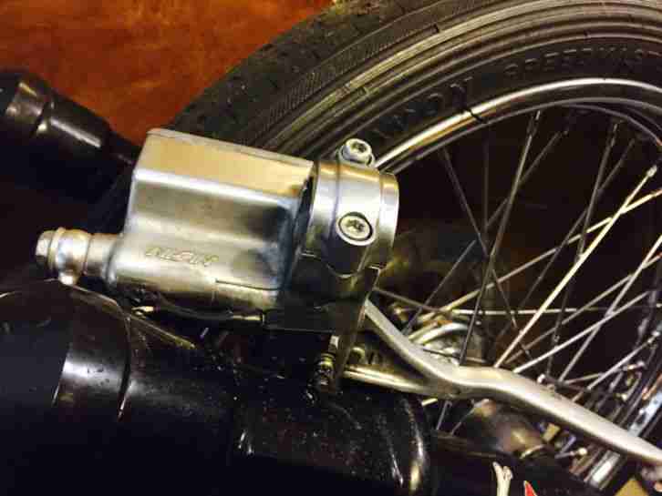 Harley Davidson Gabel Front End Shovel Evo kompl. mit Bremse 21" Vorderrad Avon