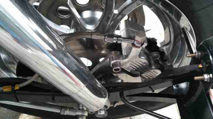 Harley Davidson HD Warbird Custom Bike ( Sportster Softail Dyna ) Unikat