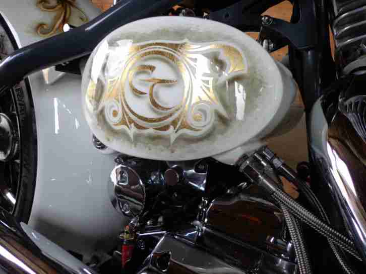 Harley Davidson HOT ROD Einzelstück REVTECH Neuwertig Costum Bike bei Rottmair