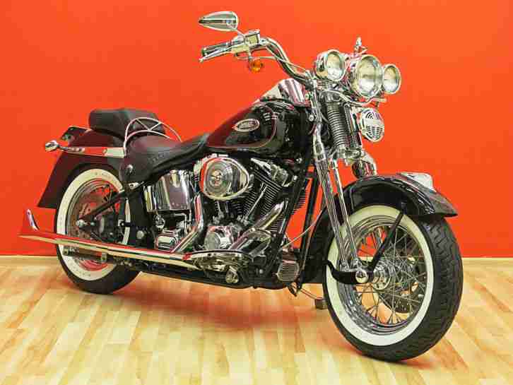 Harley Davidson Heritage Springer FLSTS 2002 Softail Twin Cam Top Zustand