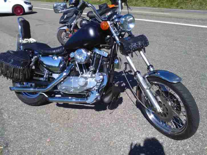 Harley Davidson Ironhead 1000 ccm 1983 neu restauriert Motor Neu CPO Umbau