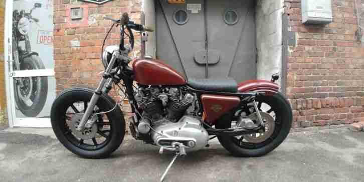 Harley Davidson Ironhead Sportster Bobber h d