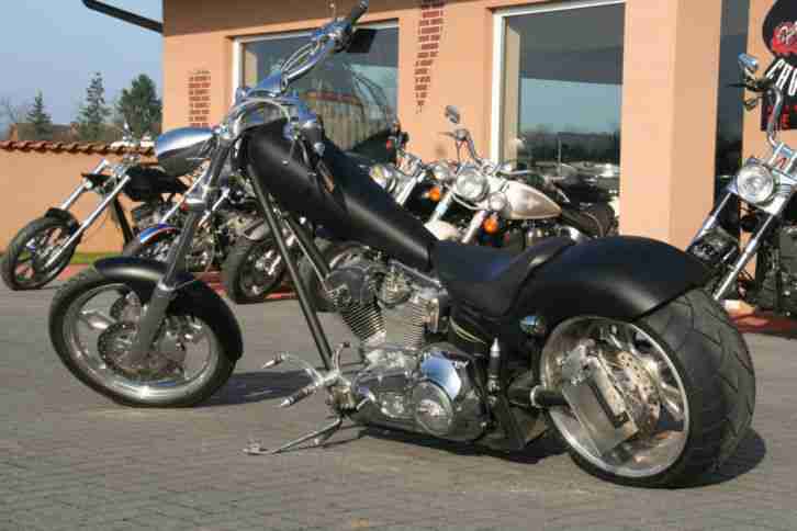 Harley Davidson Klang,American Iron Horse Chopper,Custom Bike,Chrom, TÜV §21,neu