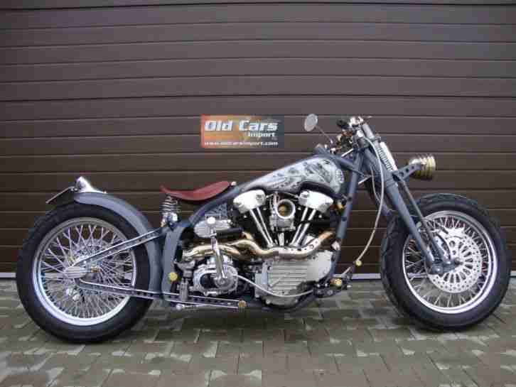 Harley Davidson Knucklehead Custom 1