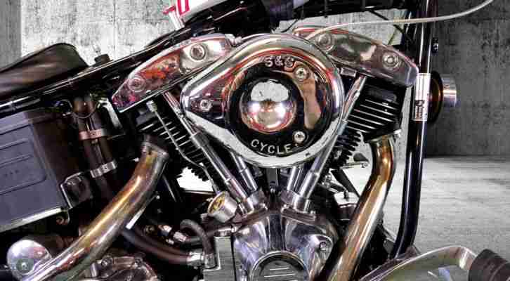 Harley Davidson Late Shovel Dreamliner E- und kicker 125 Db eintrag Easy Rider
