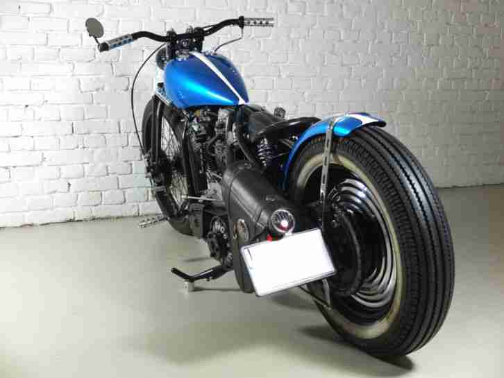 Harley Davidson Orig. Starrrahmen Shovel Bobber BJ. 1953