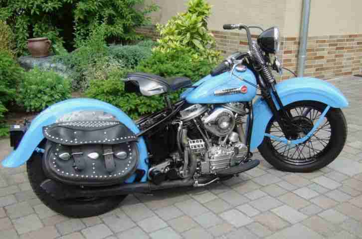 Harley-Davidson Panhead 1955 - WINTERPREIS -