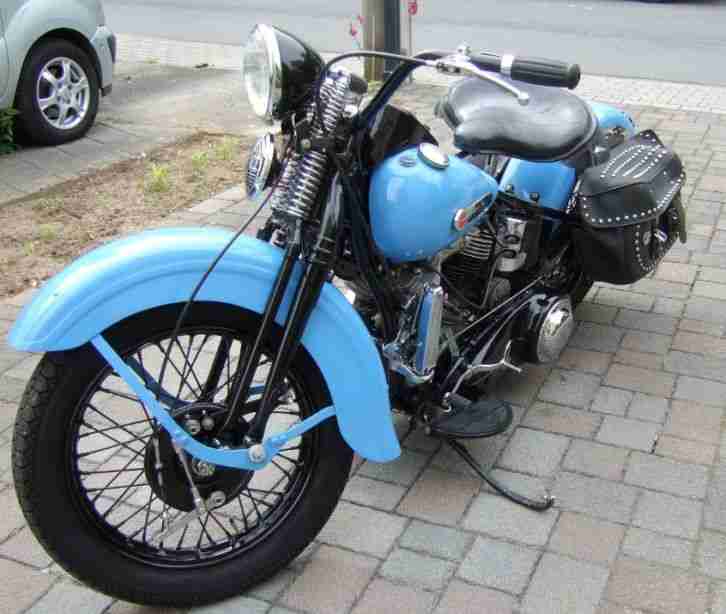 Harley-Davidson Panhead 1955 - WINTERPREIS -