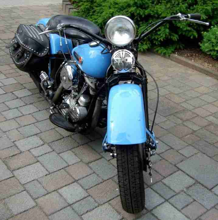 Harley-Davidson Panhead 1955 - WINTERPREIS -