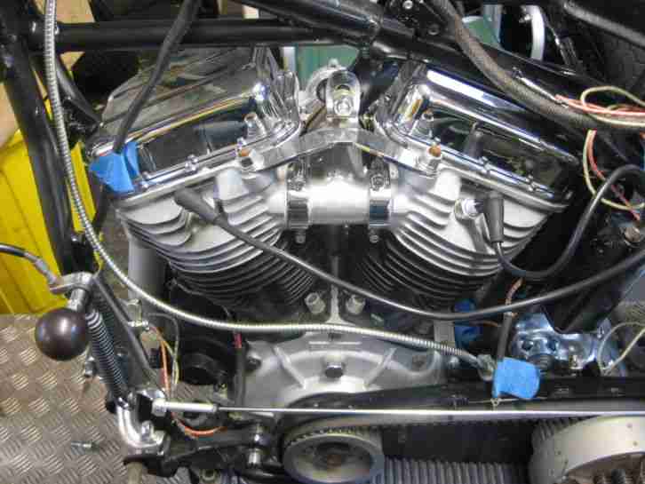 Harley Davidson Panhead FL 1200 originale Hydra Glide Bj 1951 Projekt überholt