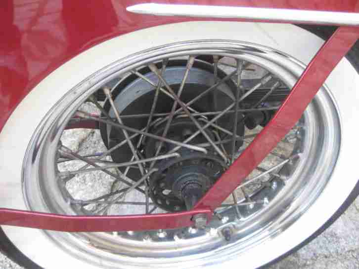 Harley Davidson Panhead Shovelhead Early EVO OEM orig Seitenwagen 1958 69 79 84