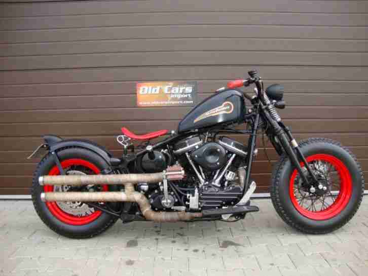 Harley Davidson Panhead bobber custom