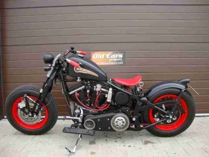 Harley Davidson Panhead bobber custom