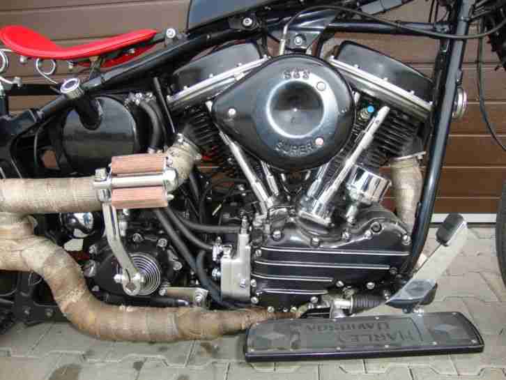 Harley Davidson Panhead bobber custom