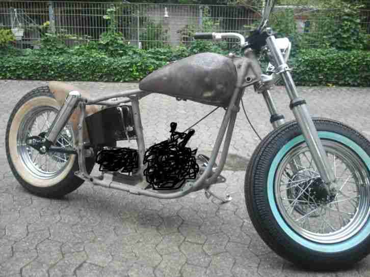 Harley Davidson Projekt Knickrahmen 1958
