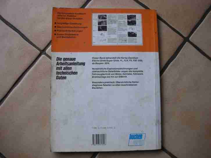Harley Davidson Reparaturanleitung Band Nr. 538 539 Bj. 1974