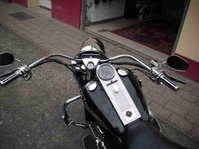 Harley Davidson Road King FLHR IRON CROSS Optik, Einspritzer,deutsches Modell
