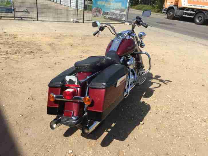 Harley Davidson Road King FLHRI Schwarz / Rot Metallic Original Zustand TÜV Neu