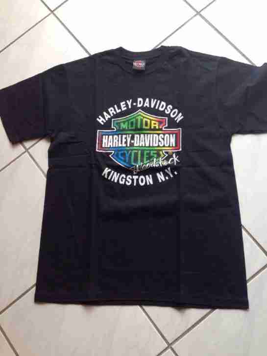 Harley Davidson Shirt Neu Old Scool Rockabilly Woodstock