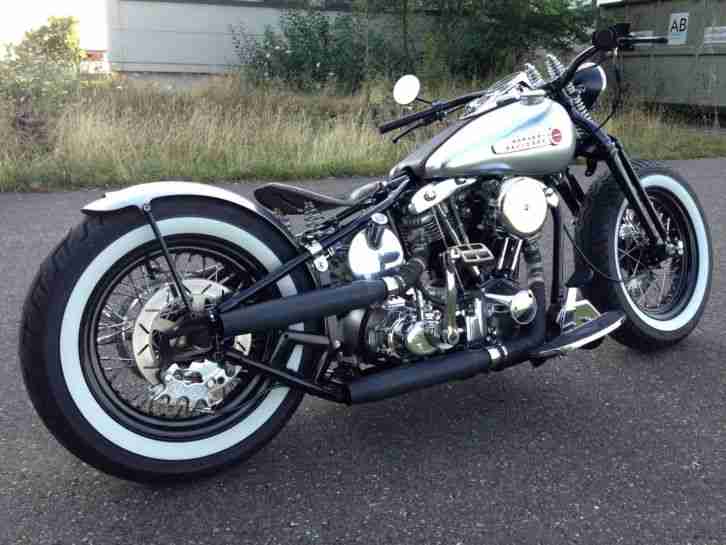 Harley-Davidson Shovelhead 1440 ccm im Orig. Starrahmen FL
