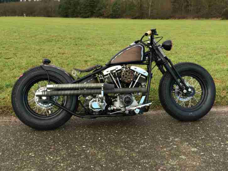 Harley Davidson Shovelhead 1952 Starrahmen