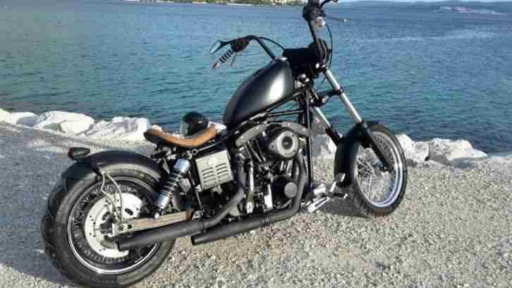 Harley Davidson Shovelhead Bj. 1981 Oldtimer Top Weihnachtsgeschenk