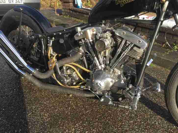 Harley Davidson Shovelhead Oldschool Bobber Shovel 1200ccm Oder Tausch