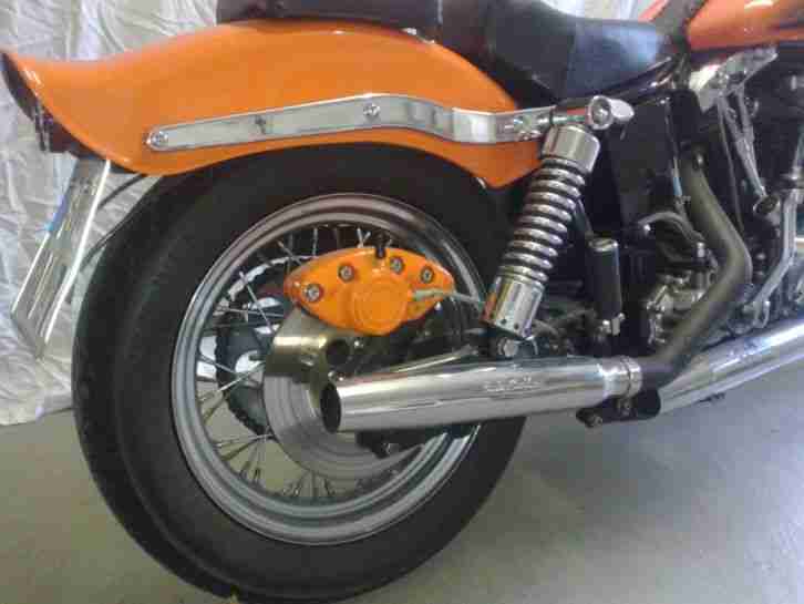 Harley Davidson Shovelhead mit Doppelvergaser ,Wertanlage