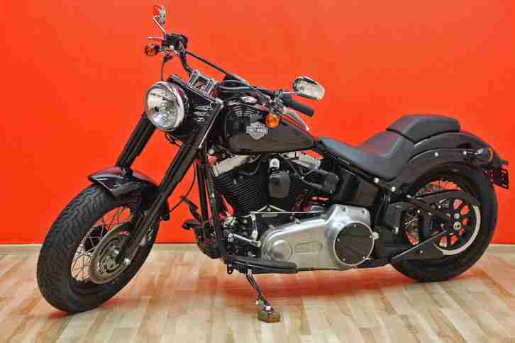 Harley Davidson Slim FLS 2014 Softail Top Zustand Twin Cam Bobber 103