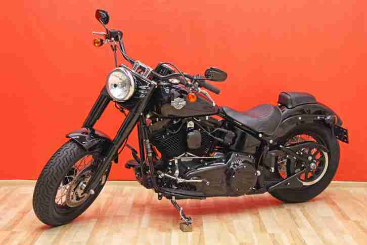 Harley Davidson Slim FLS 2015 Softail Twin Cam Top Zustand Bobber Chopper