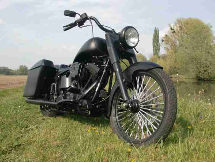 Harley Davidson Softail Bagger Umbau