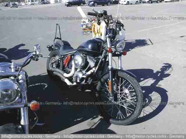 Harley Davidson Softail Blackline FXS 2012