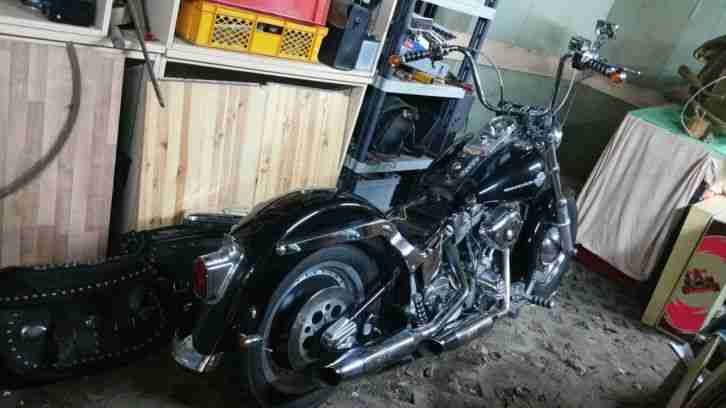 Harley Davidson Softail Custom !!! Fast 30 Jahre alt (Oldtimer) in Guten Zustand