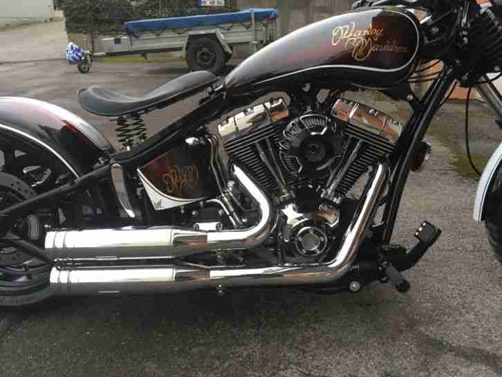 Harley Davidson Softail Custombike Rocker Umbau TOP