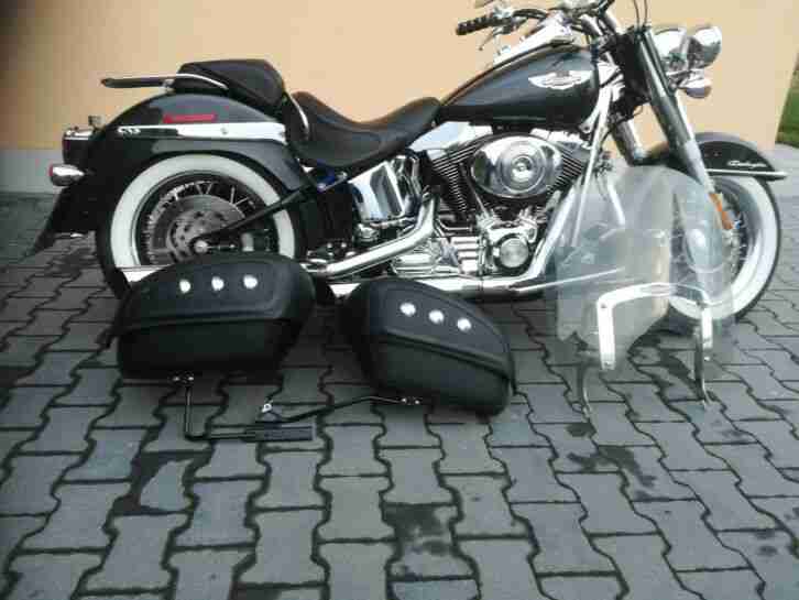 Harley Davidson Softail Deluxe FLSTNI (Heritage) *wenig km**Koffer**Windschild*