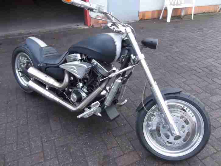 Harley Davidson Softail Dragster mit WALZ Rahmen