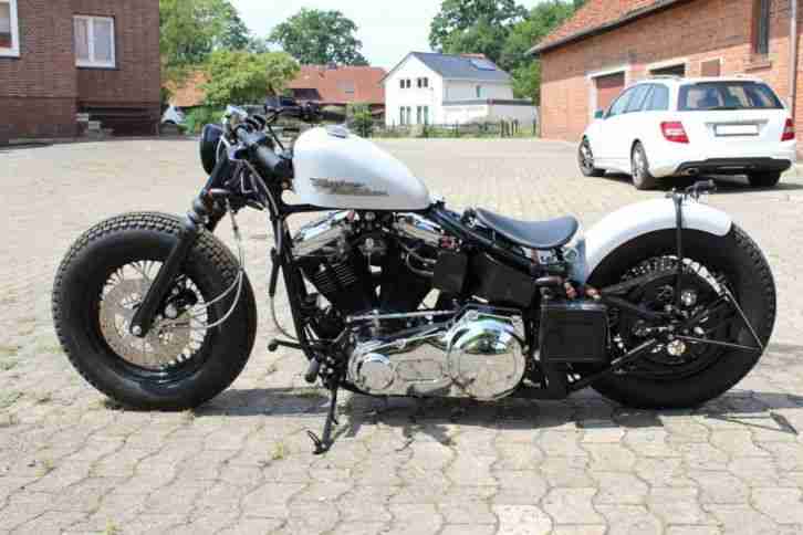 Harley Davidson Softail EVO Bobber / Old School Look / Penzl Auspuff