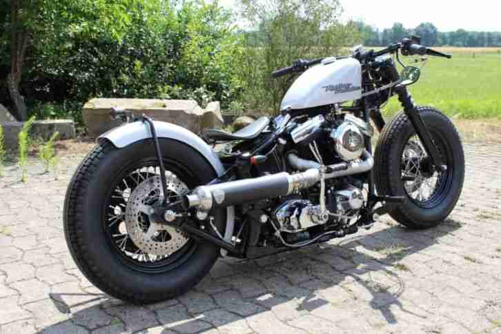 Harley Davidson Softail EVO Bobber / Old School Look / Penzl Auspuff