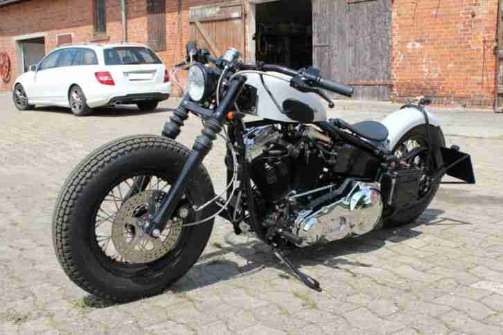 Harley Davidson Softail EVO Bobber / Old School Look / Penzl Auspuff