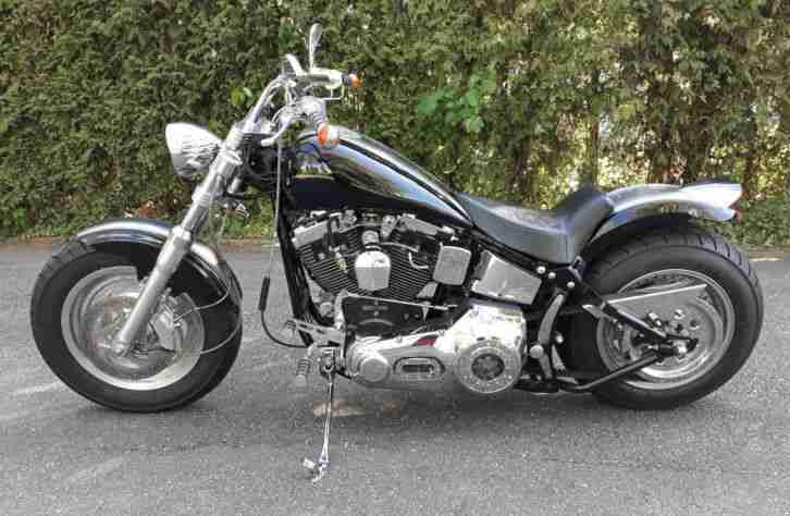 Harley Davidson Softail FXST Evo Custom Bike Teile von RST Kodlin CPO etc.