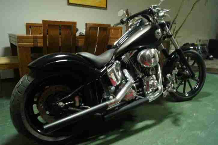 Harley Davidson Softail Fatboy Custom 200 rear tire 103 ci engine