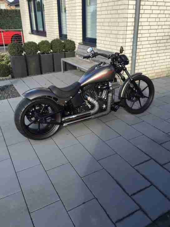 Harley Davidson Softail Night Train mit 300er Rick´s Umbau von Fachwerkstatt