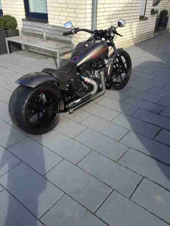 Harley Davidson Softail Night Train mit 300er Rick´s Umbau von Fachwerkstatt