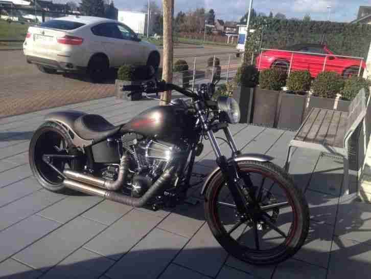 Harley Davidson Softail Night Train mit 300er Rick´s Umbau von Fachwerkstatt