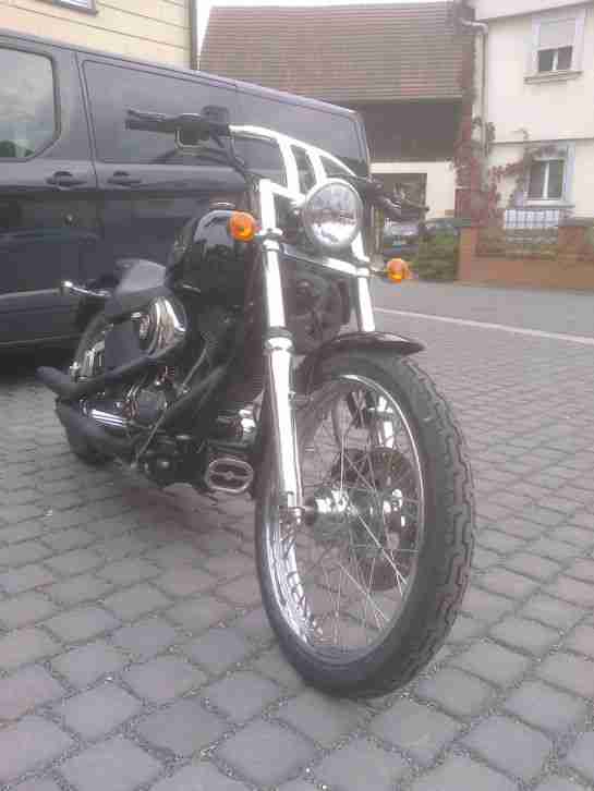 Harley-Davidson Softail Nighttrain FXSTBI, 100 Jahre, 8000km