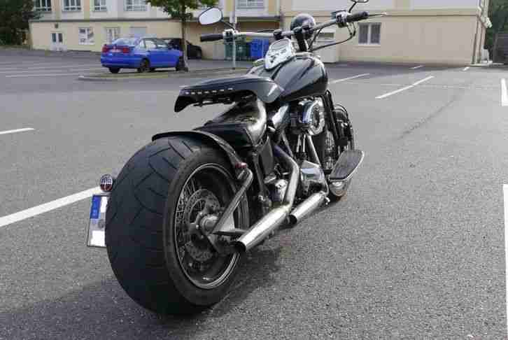 Harley Davidson Softail Springer Bobber Custom Bike Old School 240er Heck