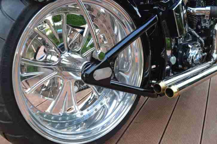 Harley Davidson Softail Springer FLSTSCI Bobber Fiereck´s Umbau TOP