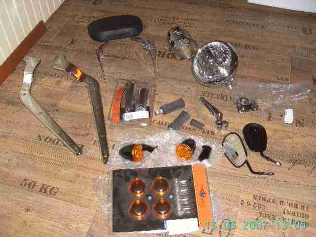 Harley Davidson Softail teile