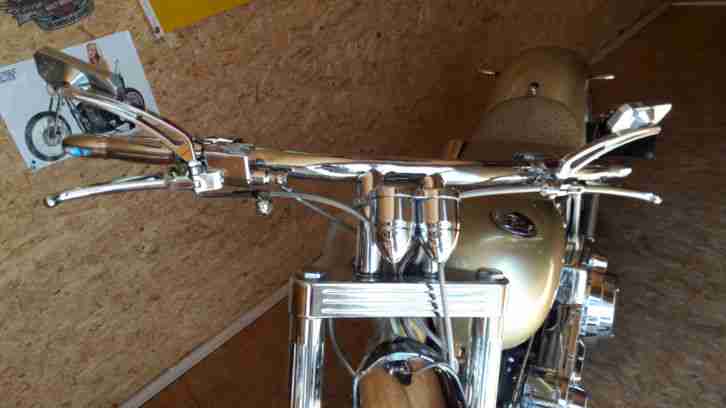 Harley Davidson Softtail Custom Dampfhammer Bauj 93 top gepflegt 240 er